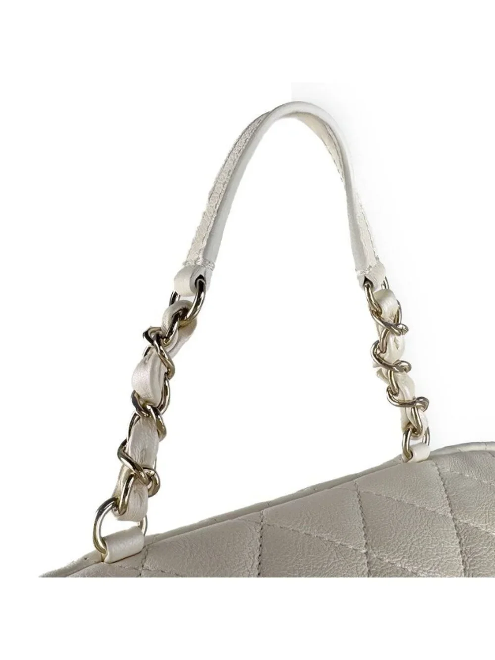 Chanel Shoulder Bag Ivory